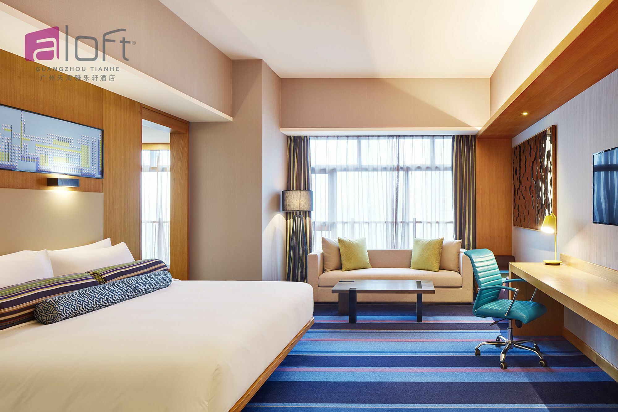 Aloft Guangzhou Tianhe Hotel Exterior photo