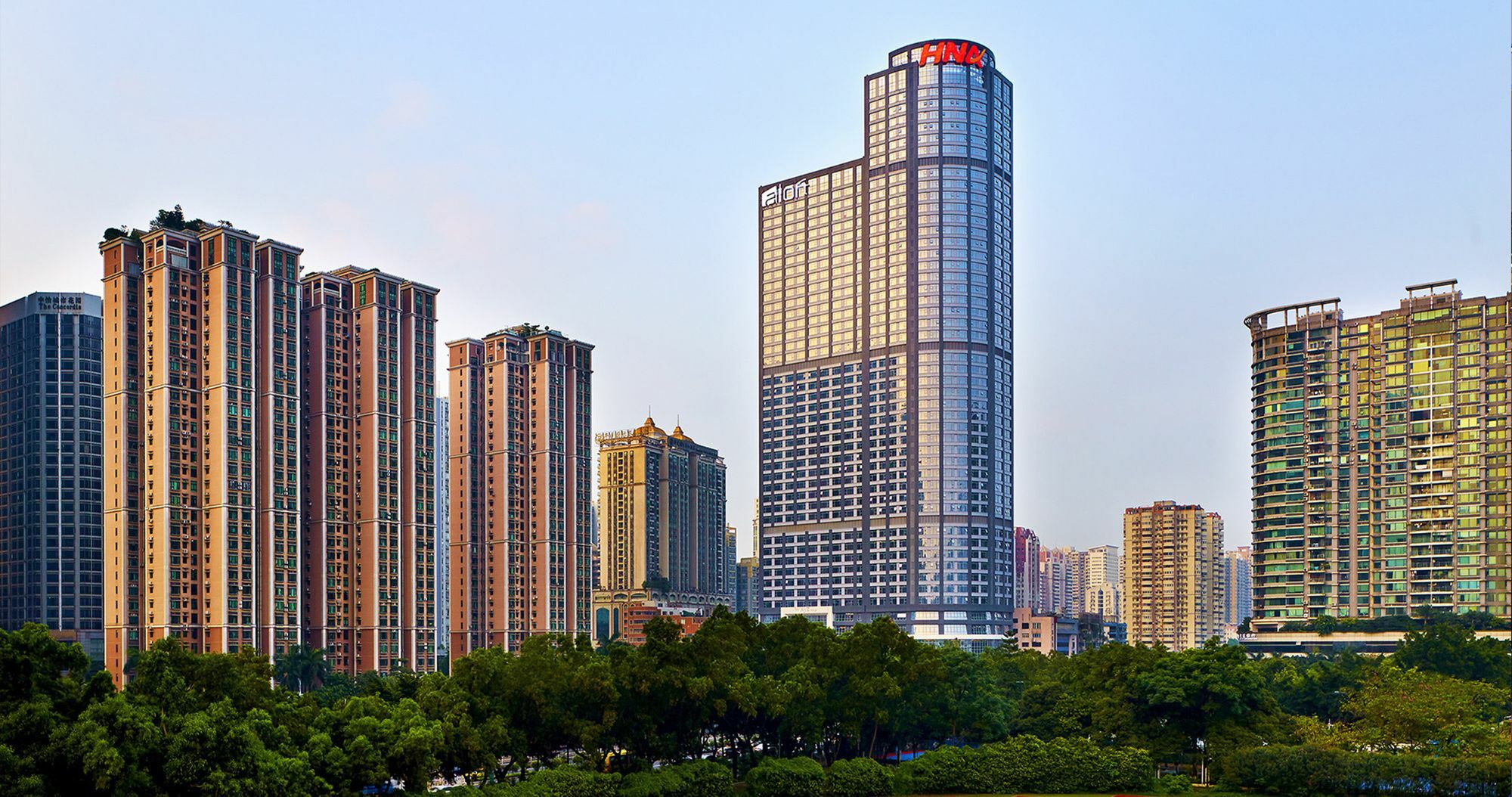 Aloft Guangzhou Tianhe Hotel Exterior photo